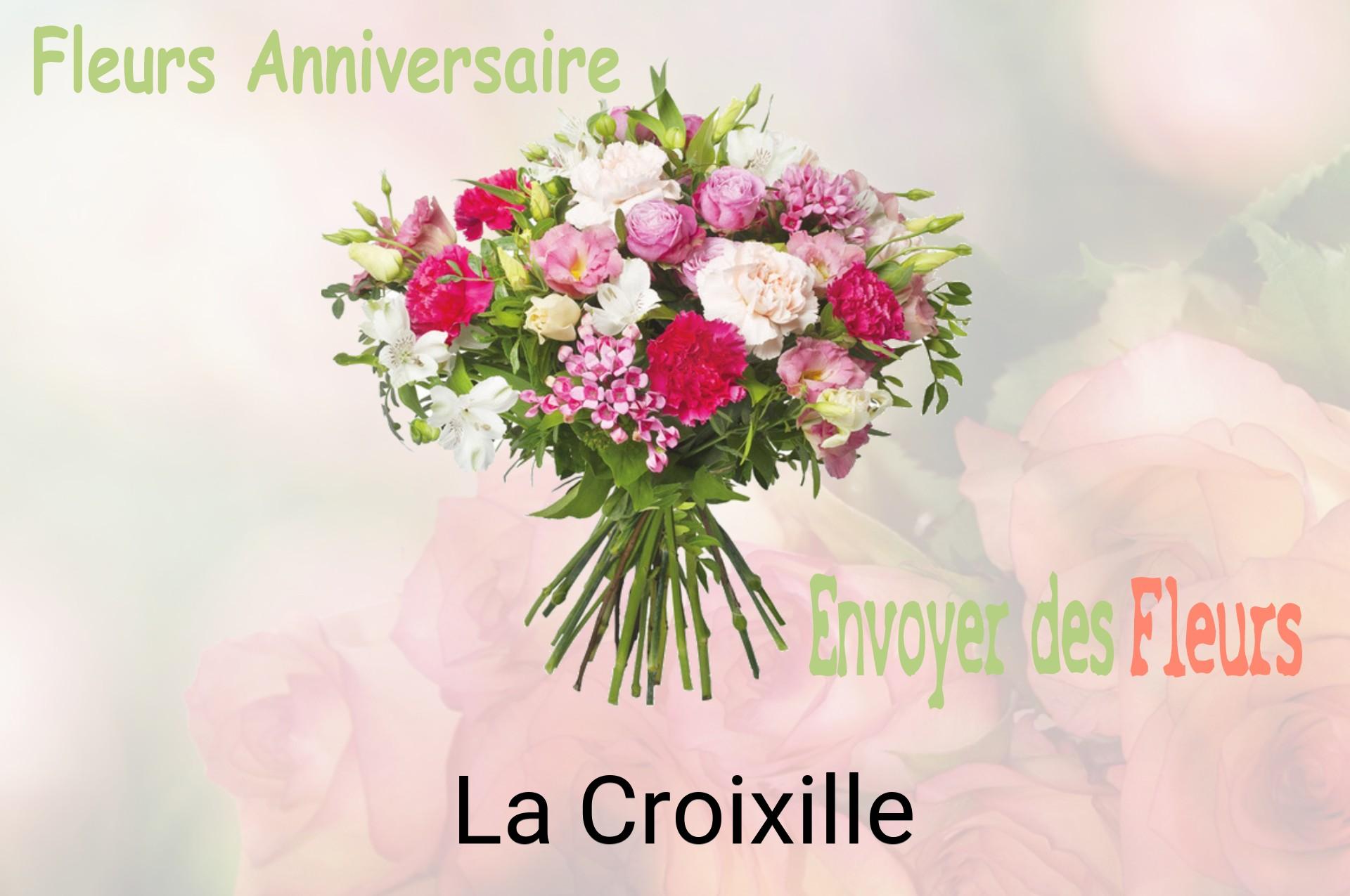 Bouquet de fleurs d’anniversaire livré à La Croixille