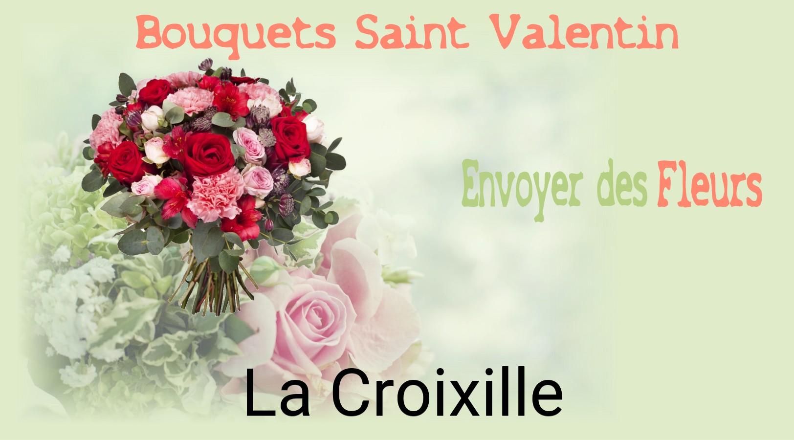 Roses de Saint-Valentin livrées à La Croixille